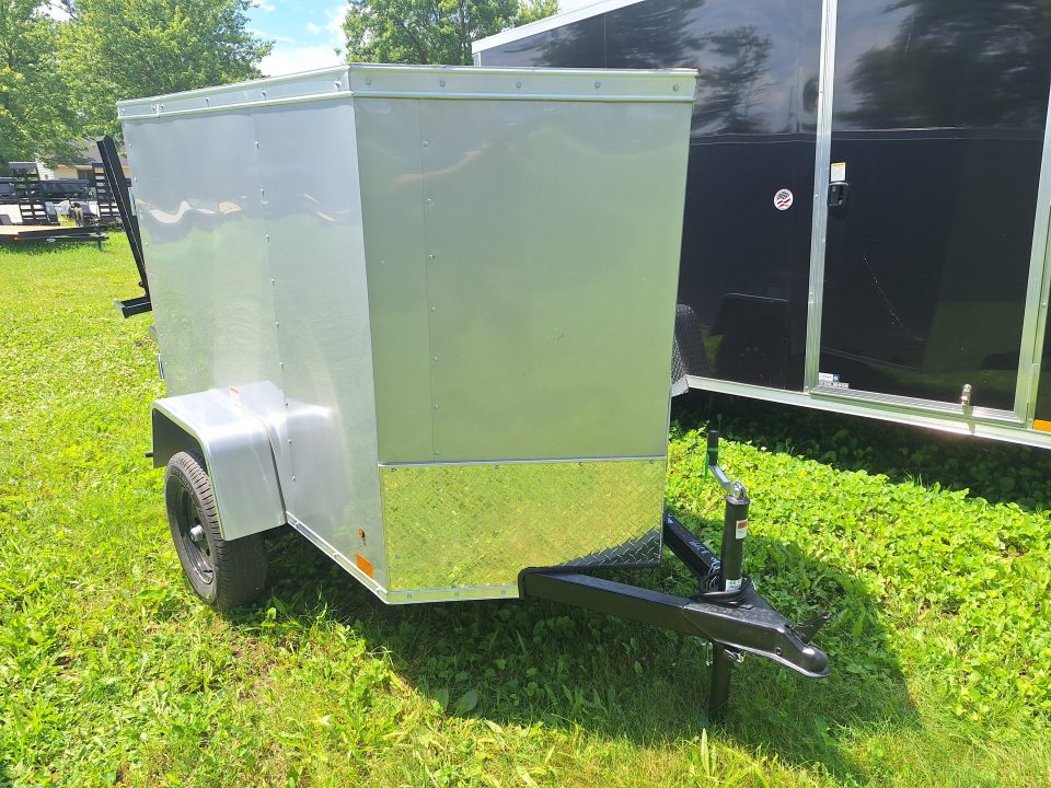 New 2026 Cross 4 x 6 Trailers Cargo / Enclosed Trailer Barn Door