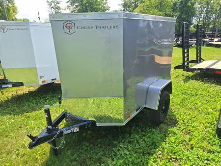New 2026 Cross 4 x 6 Trailers Cargo / Enclosed Trailer Barn Door