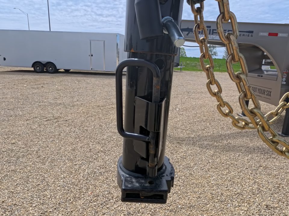 New 2026 Norstar 102 x 34 FXG Gooseneck Deckover with 2)10K Spring Axles, 2) Elec. Brakes, 5' Self Cleaning Dove Tail w/ Rampage Ramps and Matching Spare Tire