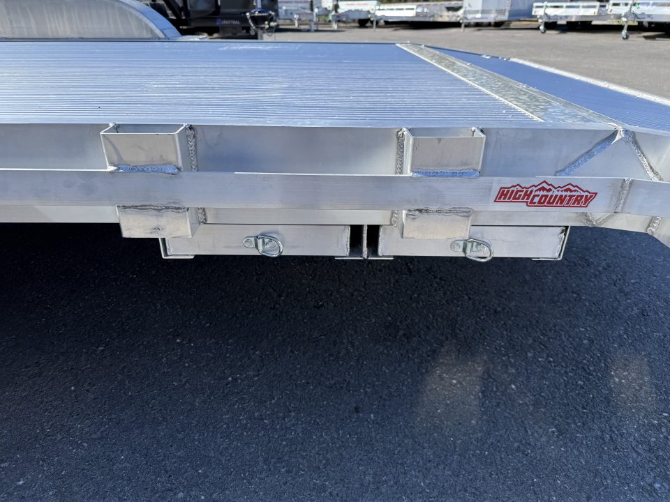New DENT Sale 2026 High Country 7X20 Car Hauler / Full Aluminum /Aluminum Deck - 9990GVW