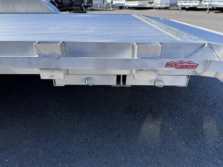 New DENT Sale 2026 High Country 7X20 Car Hauler / Full Aluminum /Aluminum Deck - 9990GVW
