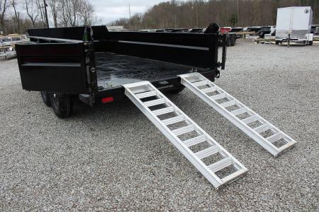New 2026 Moritz 6' 10" x 14' Heavy Commercial DLH Series Dump Trailer - 14000# GVW