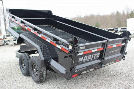 New 2026 Moritz 6' 10" x 14' Heavy Commercial DLH Series Dump Trailer - 14000# GVW