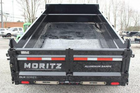 New 2026 Moritz 6' 10" x 14' Heavy Commercial DLH Series Dump Trailer - 14000# GVW