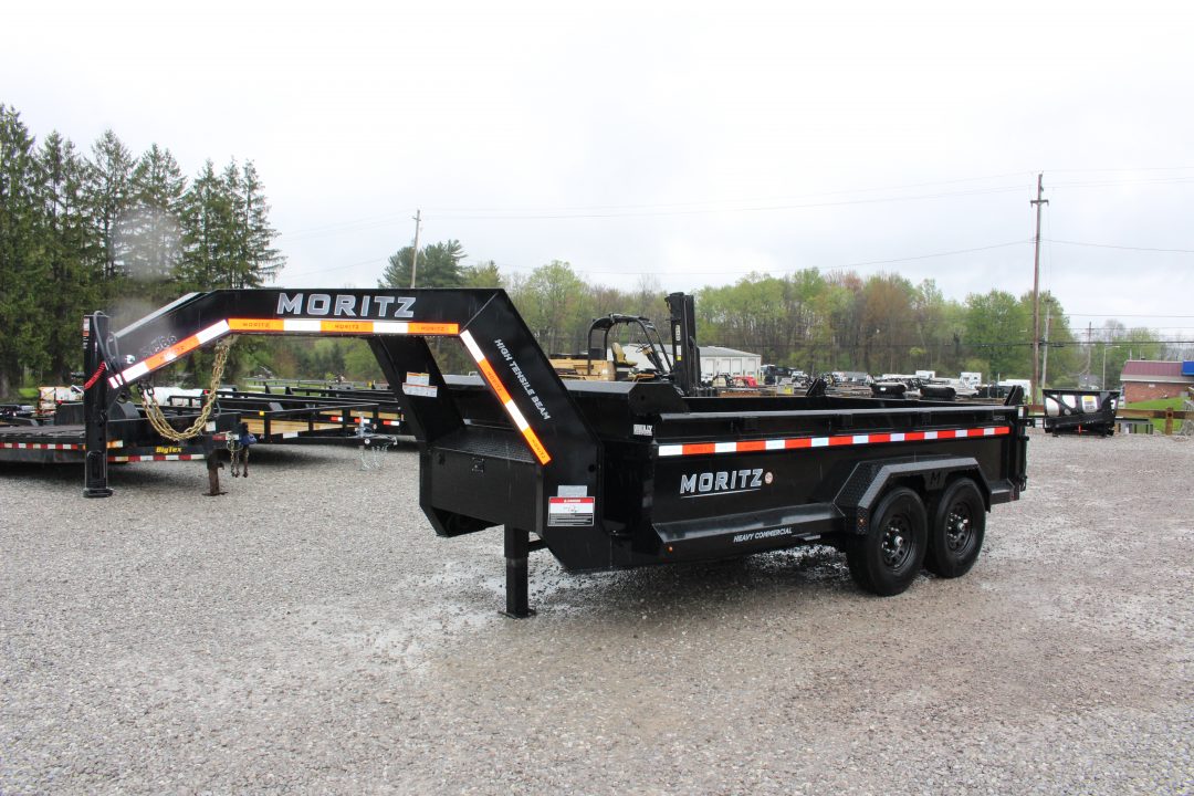 New 2026 Moritz International DLGH610-14 14000 Dump Trailer