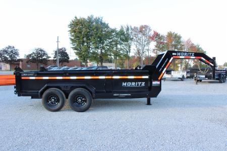 New 2026 Moritz International DLGH610-14 14000 Dump Trailer