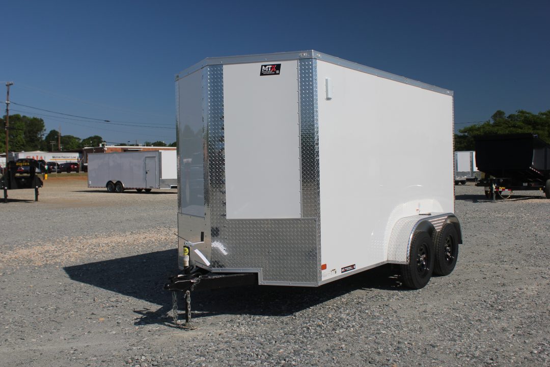 New 2026 NationCraft Trailers 6x12 7K Ramp Door Cargo / Enclosed Trailer