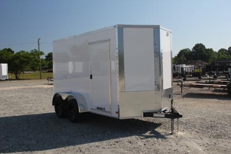 New 2026 NationCraft Trailers 6x12 7K Ramp Door Cargo / Enclosed Trailer