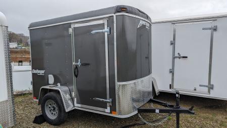 New 2026 Homesteader 5x8 Challenger Cargo Trailer w/ Double Barn Doors