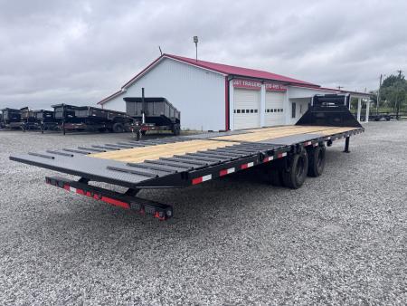 New 2026 Load Trail 32' Hydraulic Dovetail Gooseneck Equipment Trailer