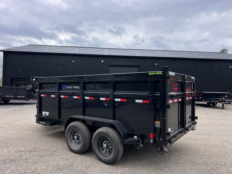 New 2026 Load Trail 7x14 Dump Trailer-HD/ 4' High Sides/ 8" I beam frame/ Tarp kit & Ramps - 14k GVW