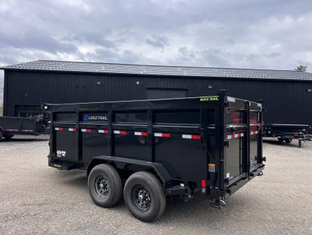 New 2026 Load Trail 7x14 Dump Trailer-HD/ 4' High Sides/ 8" I beam frame/ Tarp kit & Ramps - 14k GVW