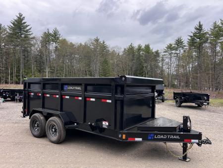 New 2026 Load Trail 7x14 Dump Trailer-HD/ 4' High Sides/ 8" I beam frame/ Tarp kit & Ramps - 14k GVW