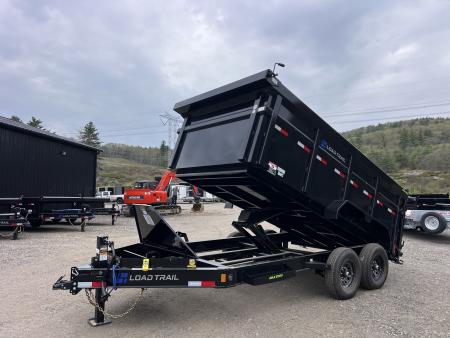 New 2026 Load Trail 7x14 Dump Trailer-HD/ 4' High Sides/ 8" I beam frame/ Tarp kit & Ramps - 14k GVW