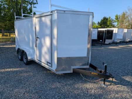 New 2026 Covered Wagon Trailers 7x16 Gold Series w/ Double Door Cargo / Enclosed Trailer