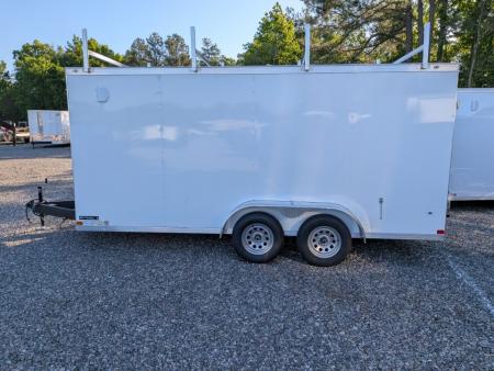 New 2026 Covered Wagon Trailers 7x16 Gold Series w/ Double Door Cargo / Enclosed Trailer