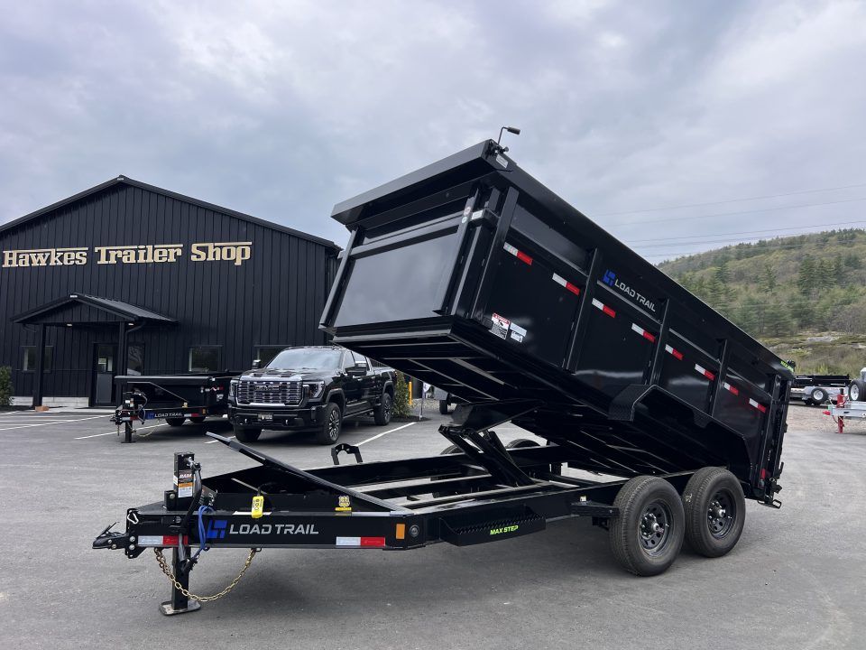 New 2026 Load Trail 7x14 Dump Trailer-HD/ 4' High Sides/ 8" I beam frame/ Tarp kit & Ramps - 14k GVW