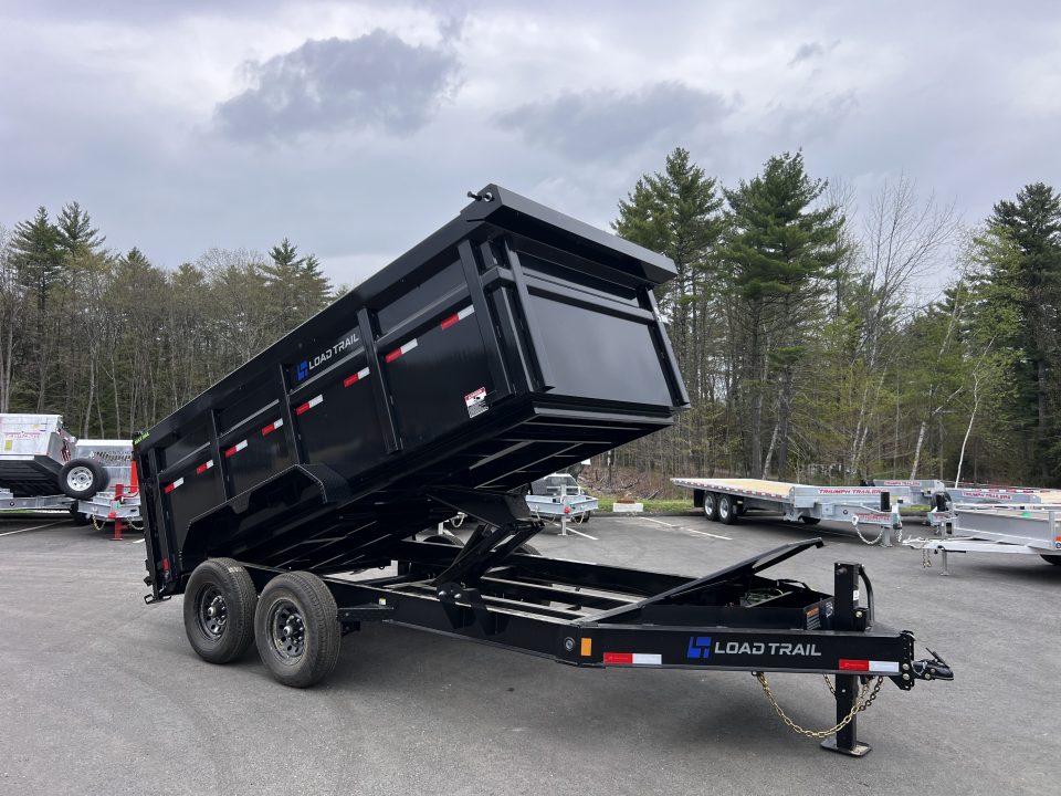 New 2026 Load Trail 7x14 Dump Trailer-HD/ 4' High Sides/ 8" I beam frame/ Tarp kit & Ramps - 14k GVW