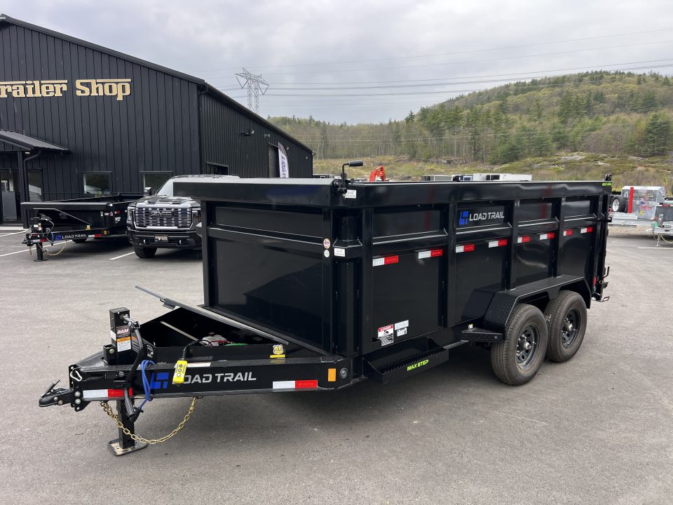 New 2026 Load Trail 7x14 Dump Trailer-HD/ 4' High Sides/ 8" I beam frame/ Tarp kit & Ramps - 14k GVW