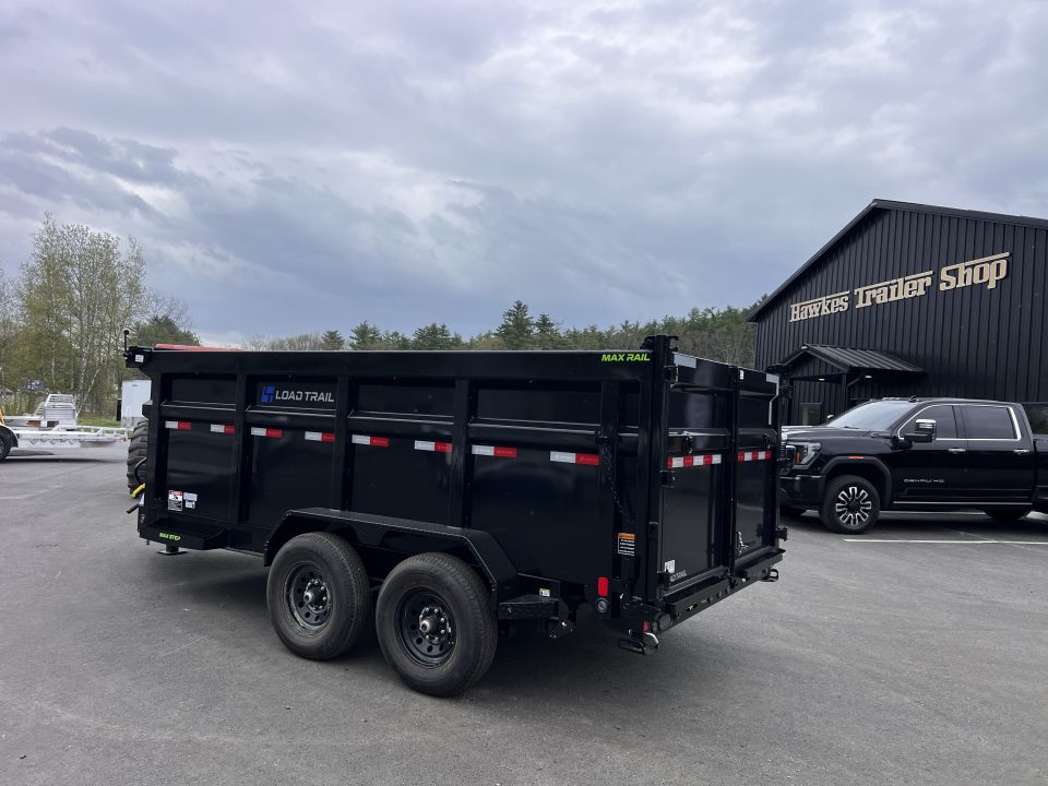 New 2026 Load Trail 7x14 Dump Trailer-HD/ 4' High Sides/ 8" I beam frame/ Tarp kit & Ramps - 14k GVW