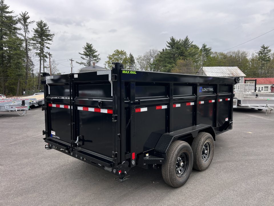 New 2026 Load Trail 7x14 Dump Trailer-HD/ 4' High Sides/ 8" I beam frame/ Tarp kit & Ramps - 14k GVW