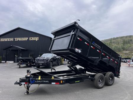 New 2026 Load Trail 7x14 Dump Trailer-HD/ 4' High Sides/ 8  I beam frame/ Tarp kit & Ramps - 14k GVW
