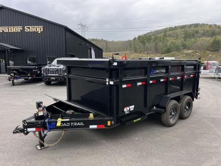 New 2026 Load Trail 7x14 Dump Trailer-HD/ 4' High Sides/ 8" I beam frame/ Tarp kit & Ramps - 14k GVW