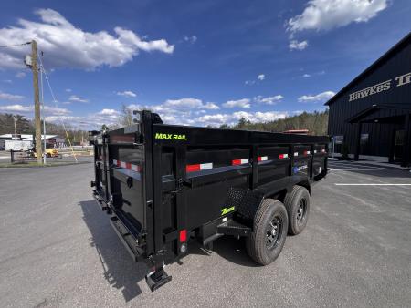 New 2026 Load Trail 7x16 Dump Trailer-HD/ 3' High Sides/ 8" I beam frame/ Tarp kit & Ramps - 14k GVW