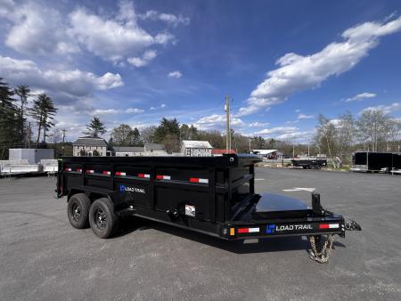 New 2026 Load Trail 7x16 Dump Trailer-HD/ 3' High Sides/ 8" I beam frame/ Tarp kit & Ramps - 14k GVW