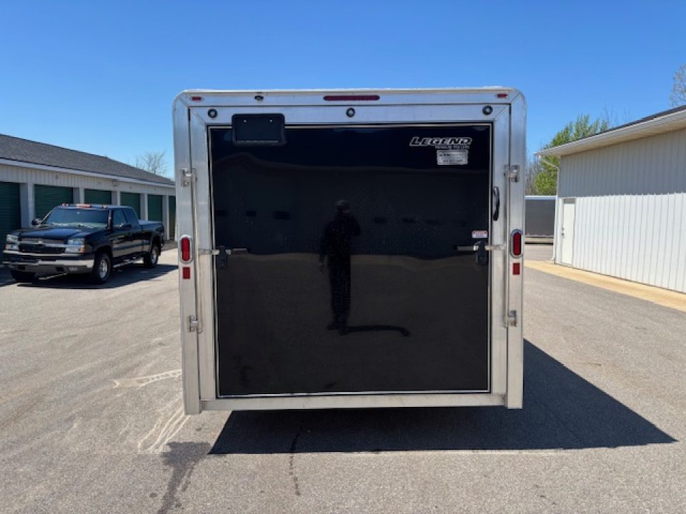 New 2026 Legend Trailers 8x21DVNTA2 Cargo / Enclosed Trailer Added Height Ramp Door Pkg.