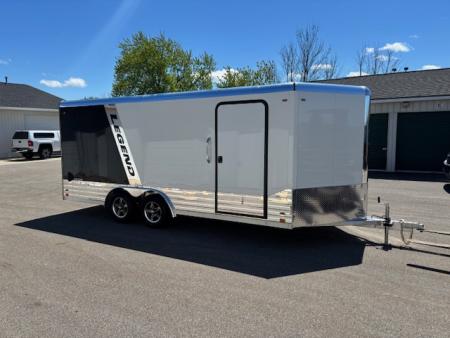 New 2026 Legend Trailers 8x21DVNTA2 Cargo / Enclosed Trailer Added Height Ramp Door Pkg.