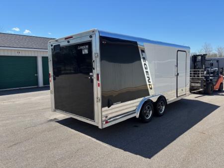 New 2026 Legend Trailers 8x21DVNTA2 Cargo / Enclosed Trailer Added Height Ramp Door Pkg.