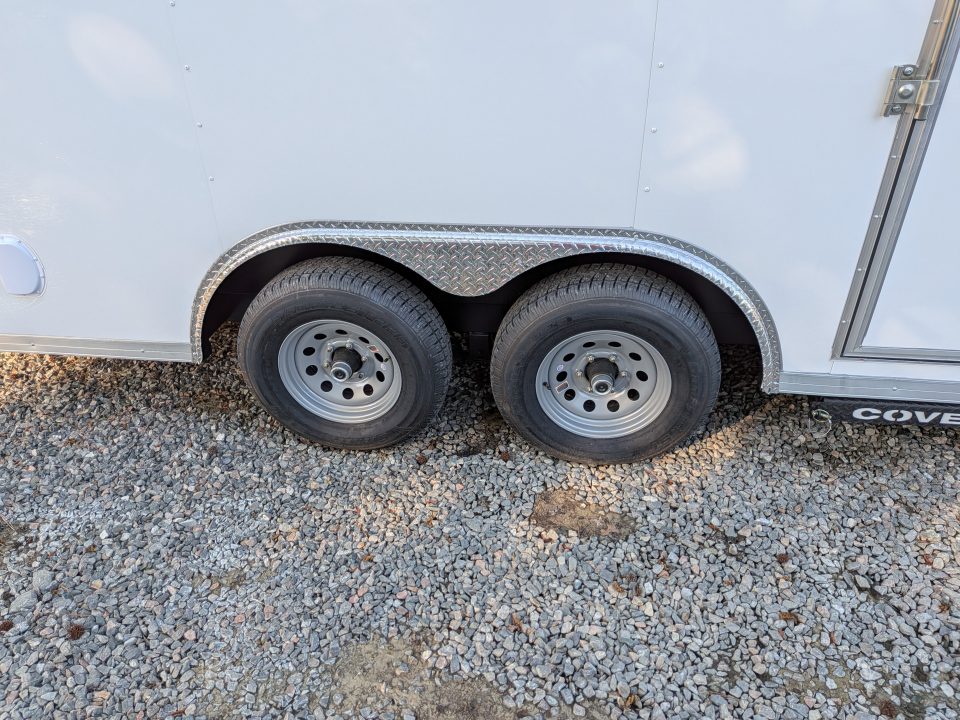 New 2026 Covered Wagon Trailers 8.5x16 10K Gold Series w/ Ramp Door & Pro Landscape Package