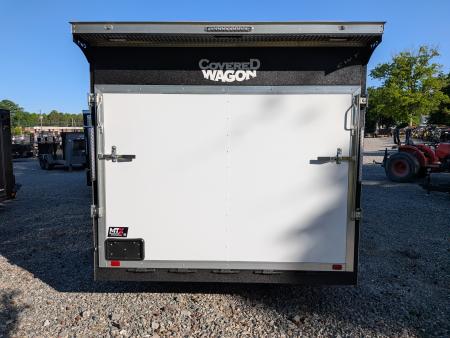 New 2026 Covered Wagon Trailers 8.5x16 10K Gold Series w/ Ramp Door & Pro Landscape Package