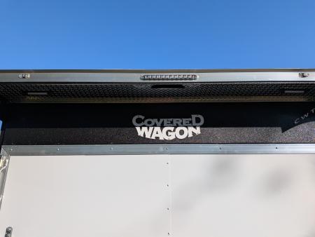 New 2026 Covered Wagon Trailers 8.5x16 10K Gold Series w/ Ramp Door & Pro Landscape Package