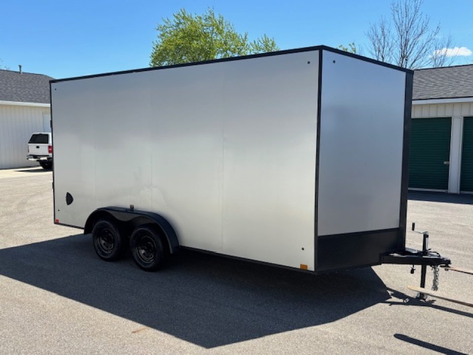 New 2026 Discovery Trailers 7.5x16 Cargo / Enclosed Trailer Added Height Ramp Door Pkg