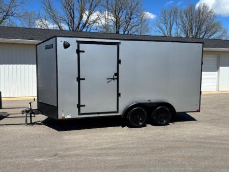 New 2026 Discovery Trailers 7.5x16 Cargo / Enclosed Trailer Added Height Ramp Door Pkg