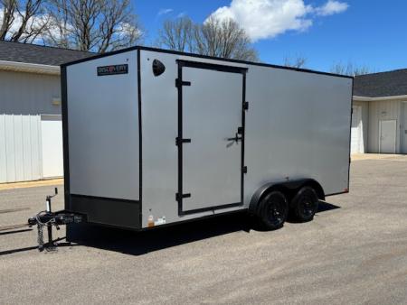 New 2026 Discovery Trailers 7.5x16 Cargo / Enclosed Trailer Added Height Ramp Door Pkg