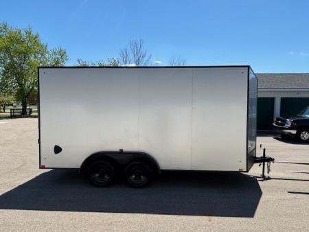 New 2026 Discovery Trailers 7.5x16 Cargo / Enclosed Trailer Added Height Ramp Door Pkg