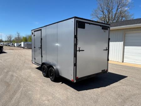 New 2026 Discovery Trailers 7.5x16 Cargo / Enclosed Trailer Added Height Ramp Door Pkg
