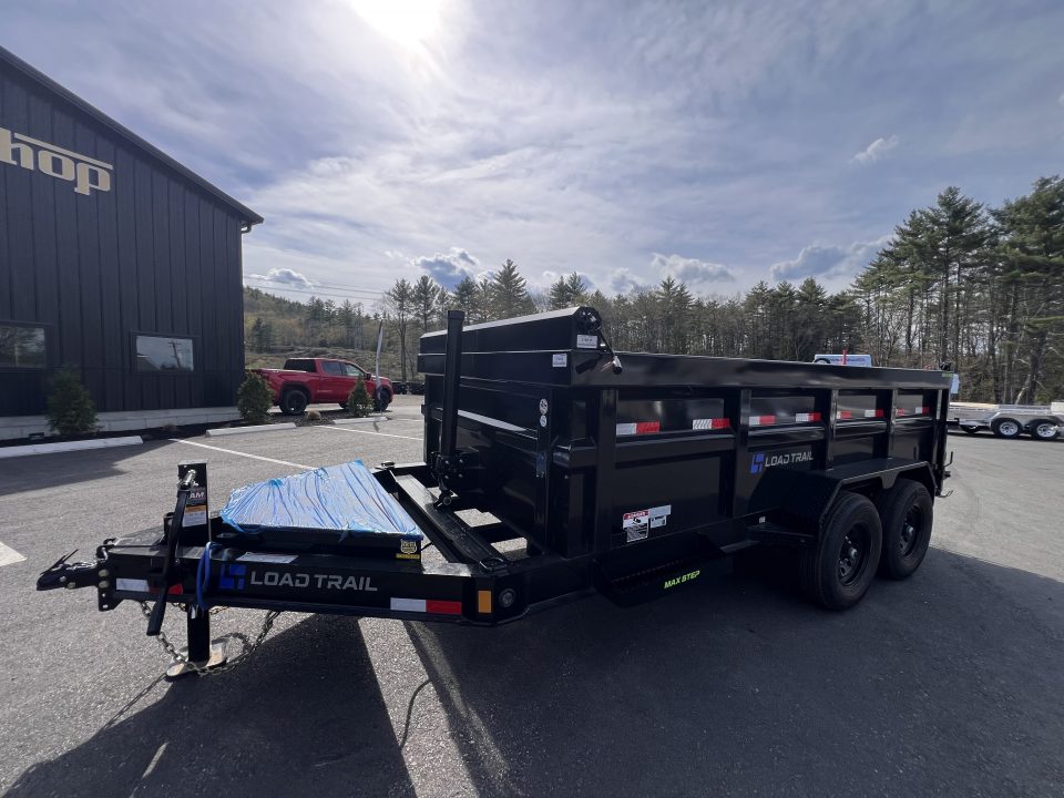 New 2026 Load Trail 7x14 Dump Trailer-HD/ 3' High Sides/ 8" I beam frame/ Tarp kit & Ramps - 14k GVW- Telescoping piston