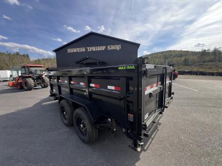 New 2026 Load Trail 7x14 Dump Trailer-HD/ 3' High Sides/ 8" I beam frame/ Tarp kit & Ramps - 14k GVW- Telescoping piston