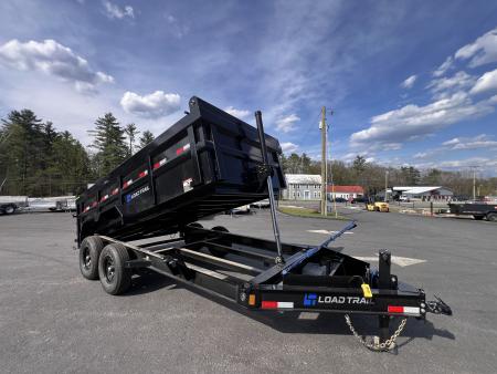 New 2026 Load Trail 7x14 Dump Trailer-HD/ 3' High Sides/ 8  I beam frame/ Tarp kit & Ramps - 14k GVW- Telescoping piston