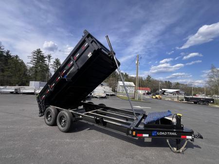 New 2026 Load Trail 7x14 Dump Trailer-HD/ 3' High Sides/ 8" I beam frame/ Tarp kit & Ramps - 14k GVW- Telescoping piston