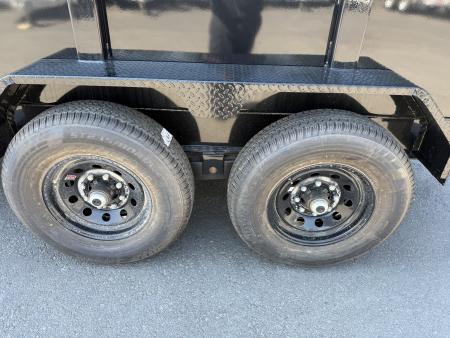 New 2026 Load Trail 7x14 Dump Trailer-HD/ 4' High Sides/ 8" I beam frame/ Tarp kit & Ramps - 14k GVW