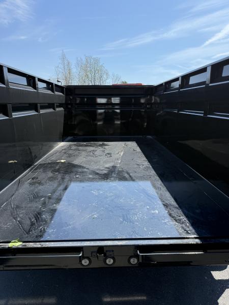 New 2026 Load Trail 7x14 Dump Trailer-HD/ 4' High Sides/ 8" I beam frame/ Tarp kit & Ramps - 14k GVW
