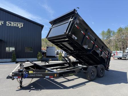 New 2026 Load Trail 7x14 Dump Trailer-HD/ 4' High Sides/ 8  I beam frame/ Tarp kit & Ramps - 14k GVW