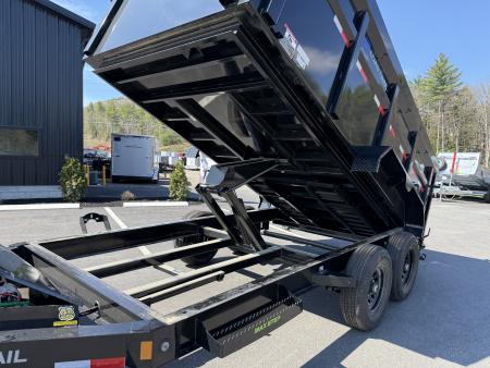 New 2026 Load Trail 7x14 Dump Trailer-HD/ 4' High Sides/ 8" I beam frame/ Tarp kit & Ramps - 14k GVW