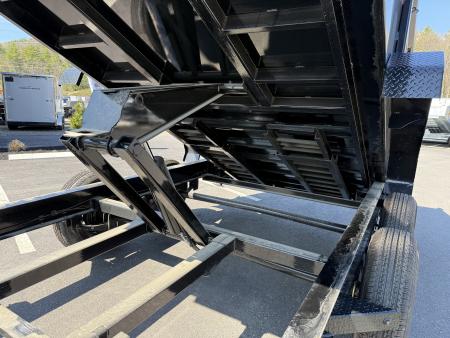 New 2026 Load Trail 7x14 Dump Trailer-HD/ 4' High Sides/ 8" I beam frame/ Tarp kit & Ramps - 14k GVW