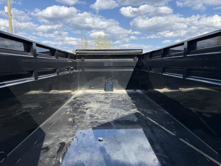 New 2026 Load Trail 7x14 Dump Trailer-HD/ 4' High Sides/ 8" I beam frame/Telescopic/ Tarp kit & Ramps - 14k GVW